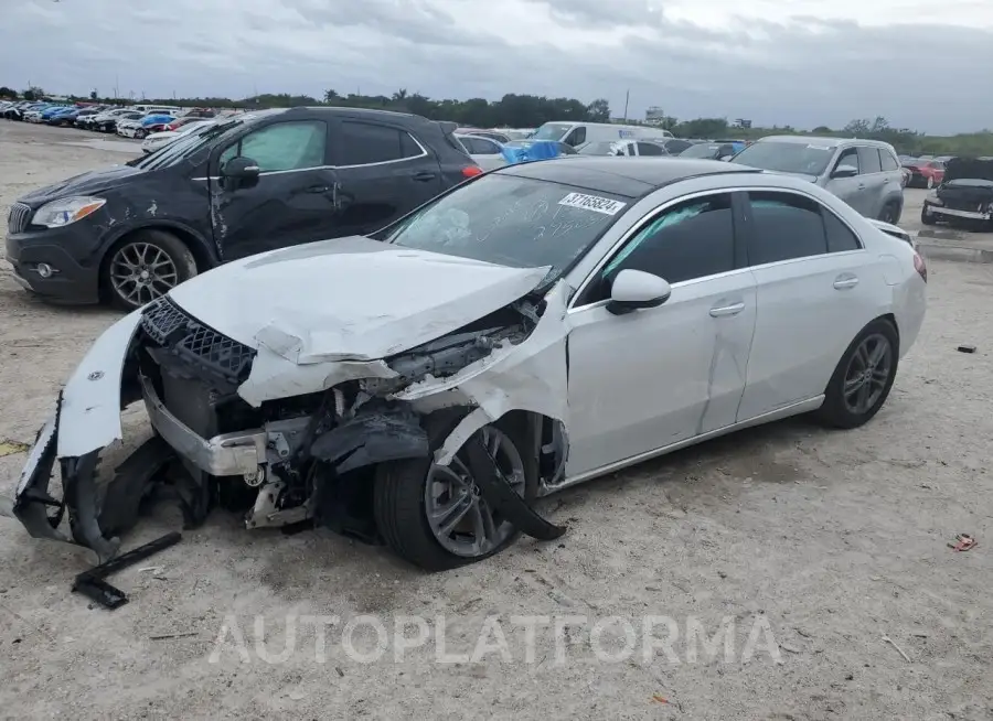 MERCEDES-BENZ A 220 2020 vin W1K3G4EB1LJ201565 from auto auction Copart