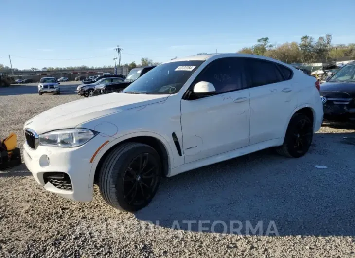 BMW X6 XDRIVE3 2017 vin 5UXKU2C36H0X47286 from auto auction Copart