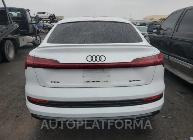 AUDI E-TRON SPO 2022 vin WA13AAGE3NB036384 from auto auction Copart