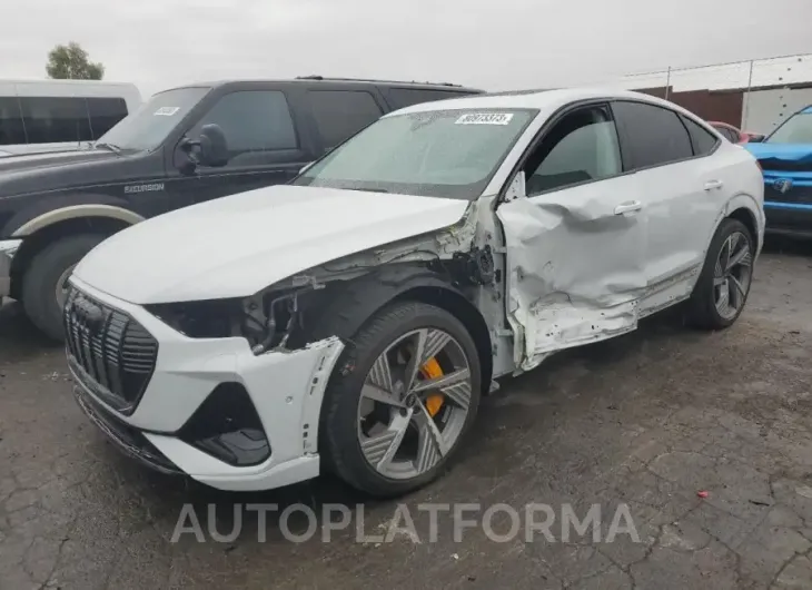 AUDI E-TRON SPO 2022 vin WA13AAGE3NB036384 from auto auction Copart