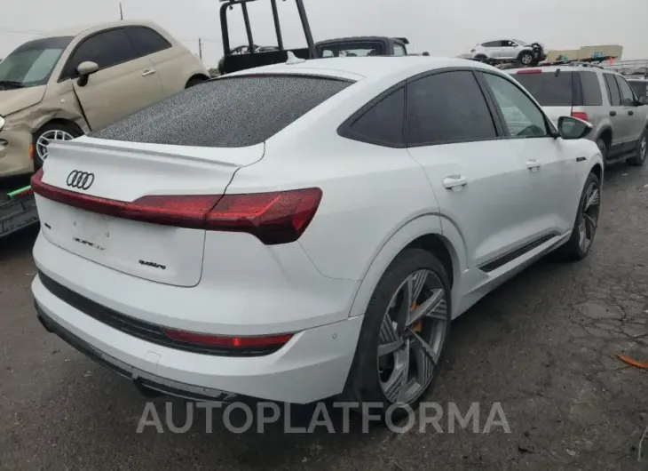 AUDI E-TRON SPO 2022 vin WA13AAGE3NB036384 from auto auction Copart