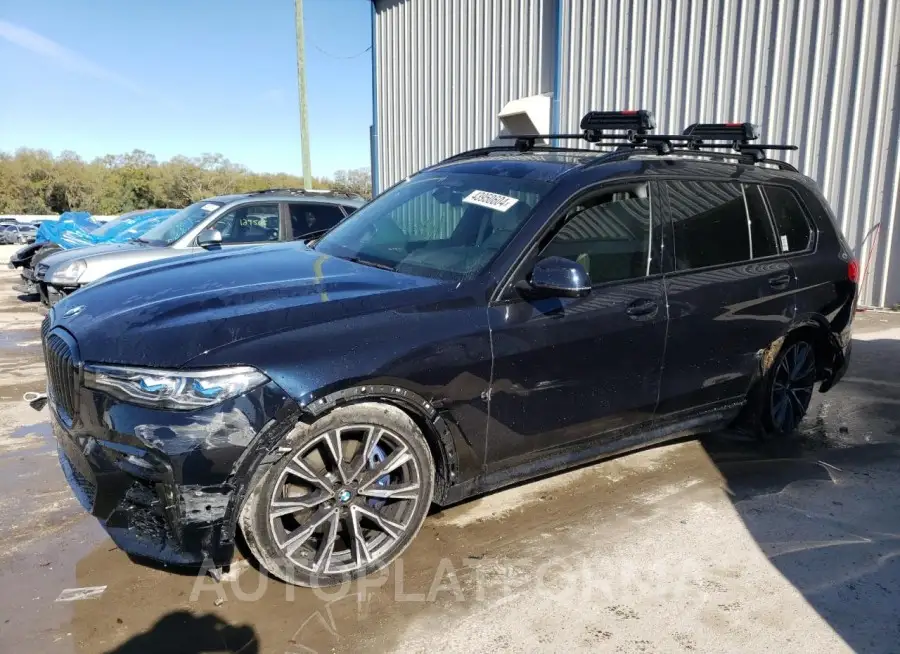 BMW X7 M50I 2021 vin 5UXCX6C01M9E54252 from auto auction Copart