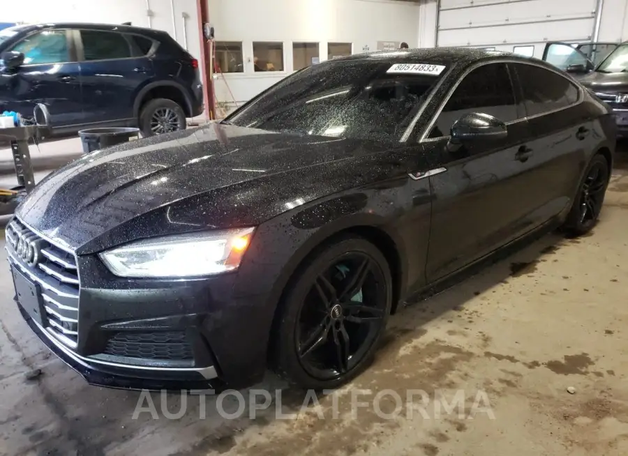 AUDI A5 PREMIUM 2018 vin WAUENCF55JA048470 from auto auction Copart