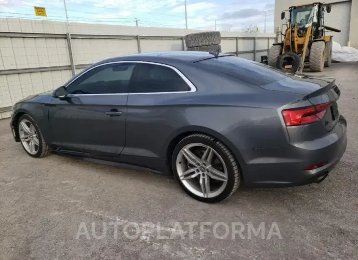 AUDI A5 PREMIUM 2018 vin WAUTNAF5XJA007411 from auto auction Copart