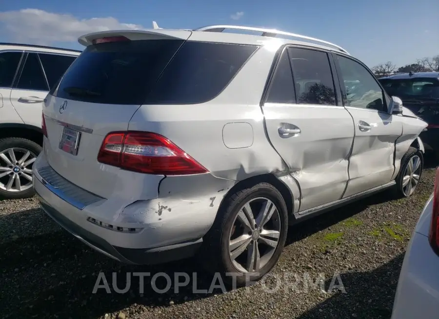 MERCEDES-BENZ ML 350 2015 vin 4JGDA5JB0FA503845 from auto auction Copart