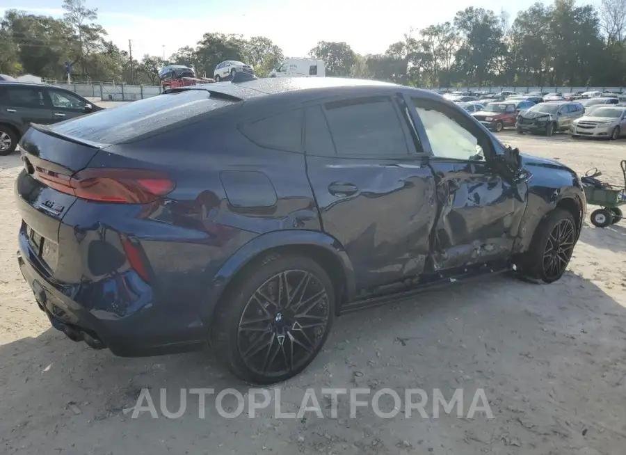 BMW X6 M 2022 vin 5YMCY0C09N9M81717 from auto auction Copart