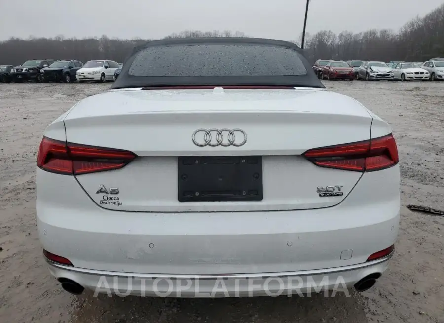 AUDI A5 PREMIUM 2018 vin WAUYNGF55JN002800 from auto auction Copart