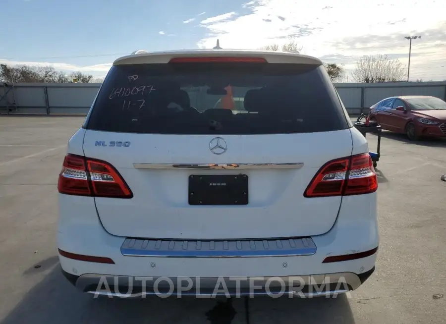 MERCEDES-BENZ ML 350 2015 vin 4JGDA5JBXFA596146 from auto auction Copart