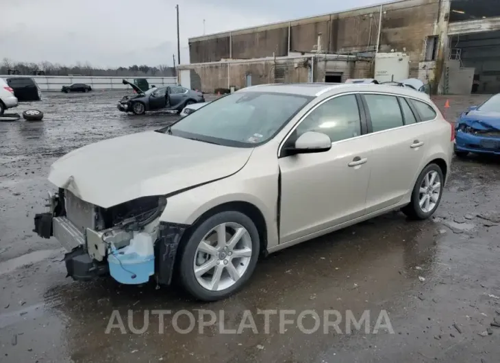 VOLVO V60 T5 PRE 2017 vin YV140MEK4H1373383 from auto auction Copart