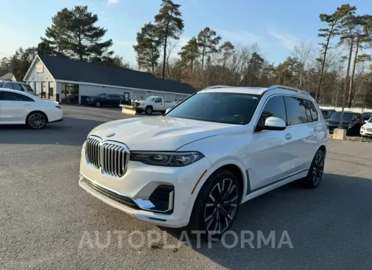 BMW X7 XDRIVE4 2019 vin 5UXCW2C58KL084521 from auto auction Copart