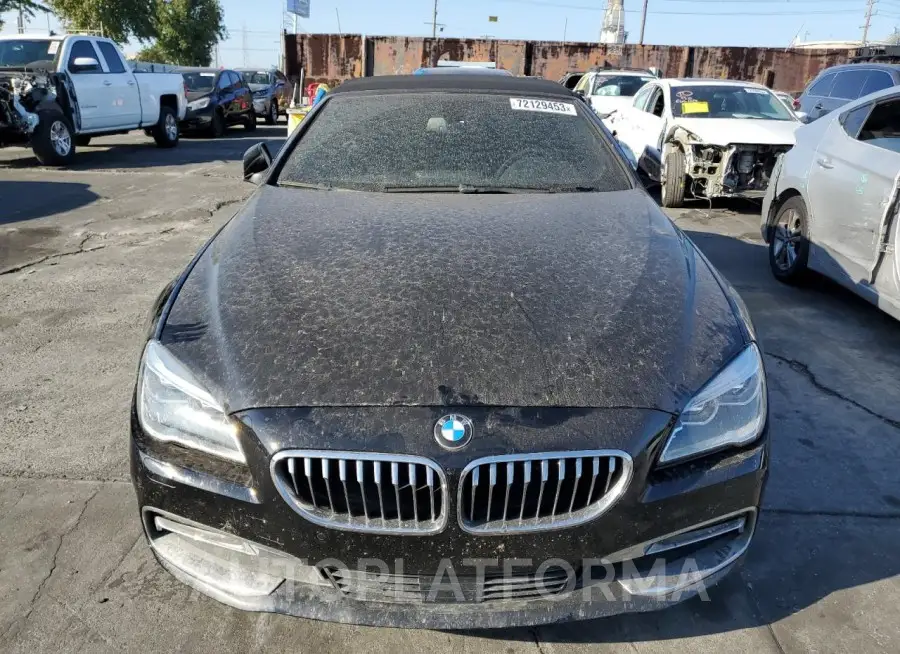 BMW 640 I 2017 vin WBA6F1C32HGT83654 from auto auction Copart