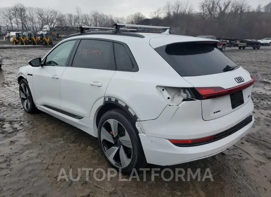 AUDI E-TRON PRE 2022 vin WA1LAAGE6NB008353 from auto auction Copart