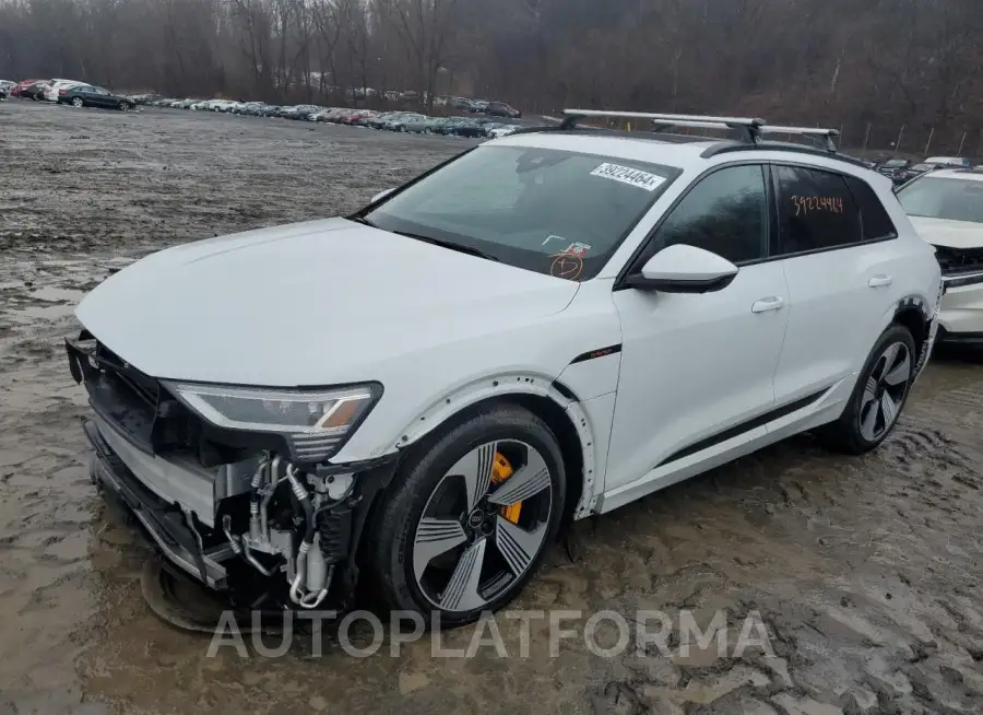 AUDI E-TRON PRE 2022 vin WA1LAAGE6NB008353 from auto auction Copart