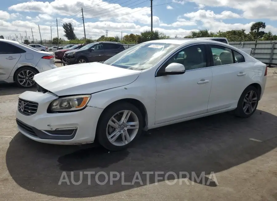 VOLVO S60 PREMIE 2015 vin YV140MFB0F1318604 from auto auction Copart