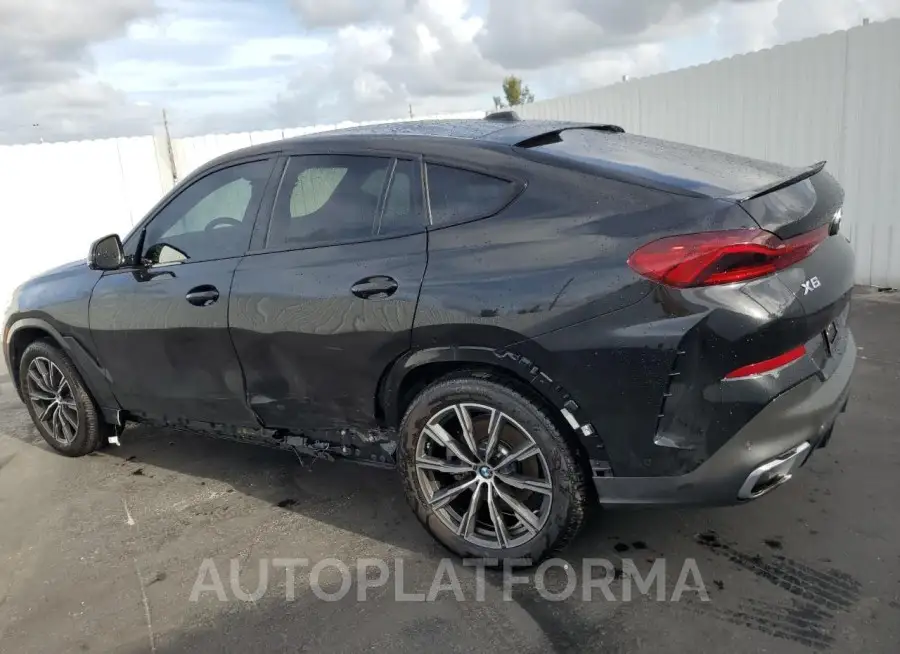 BMW X6 XDRIVE4 2024 vin 5UX33EX04R9U39300 from auto auction Copart