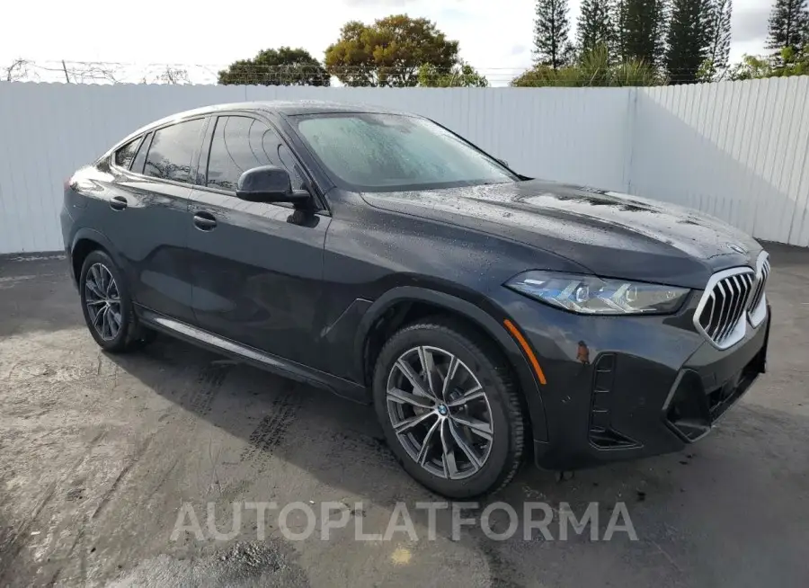 BMW X6 XDRIVE4 2024 vin 5UX33EX04R9U39300 from auto auction Copart