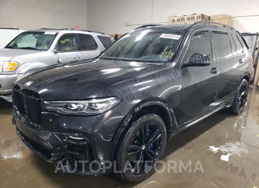 BMW X7 XDRIVE4 2022 vin 5UXCW2C03N9L65809 from auto auction Copart