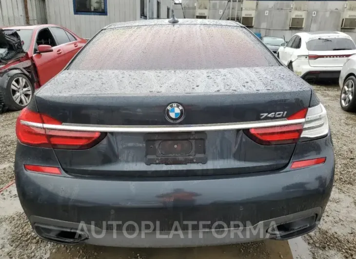 BMW 740 I 2016 vin WBA7E2C59GG504239 from auto auction Copart