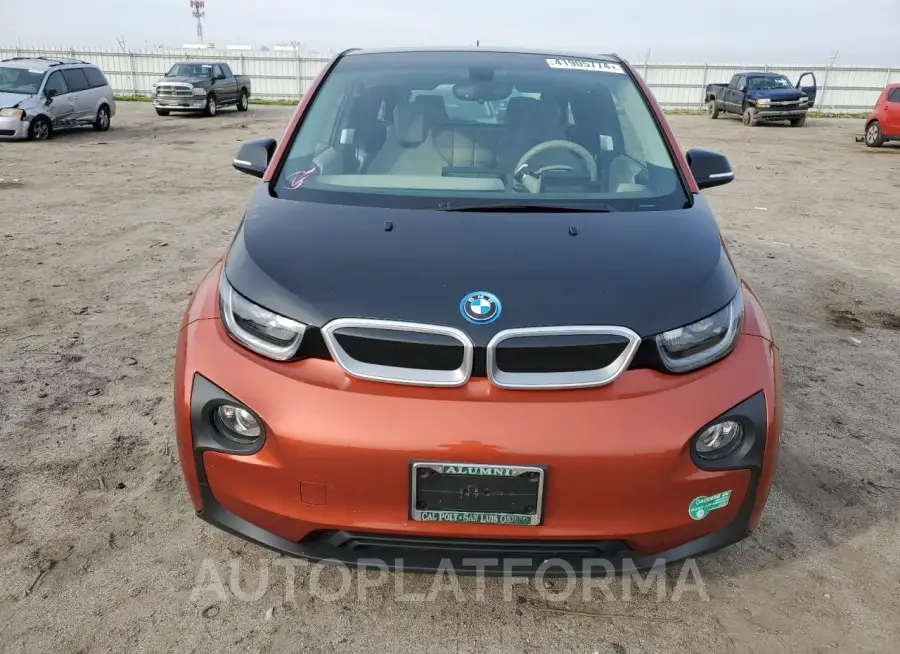 BMW I3 REX 2015 vin WBY1Z4C53FV502763 from auto auction Copart