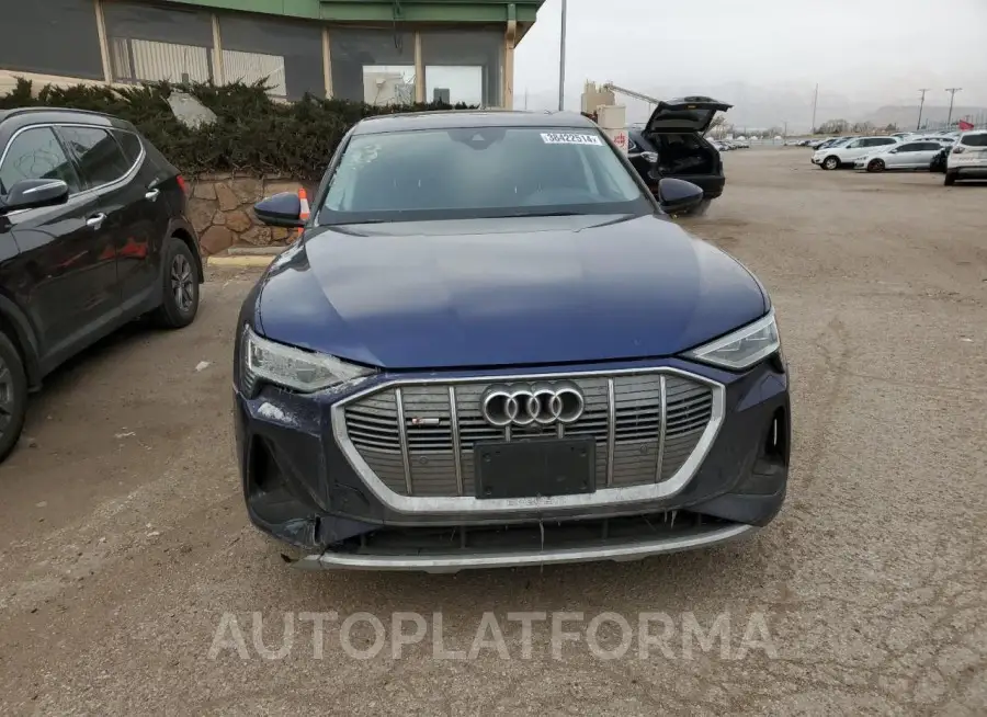 AUDI E-TRON SPO 2021 vin WA13ABGE0MB002455 from auto auction Copart