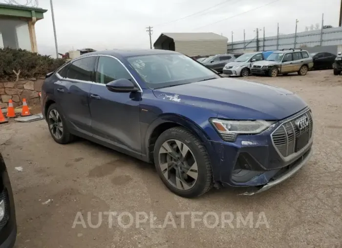 AUDI E-TRON SPO 2021 vin WA13ABGE0MB002455 from auto auction Copart