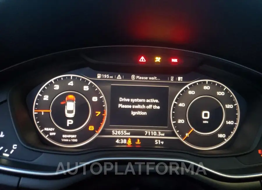 AUDI A5 PREMIUM 2019 vin WAUBNCF51KA044484 from auto auction Copart