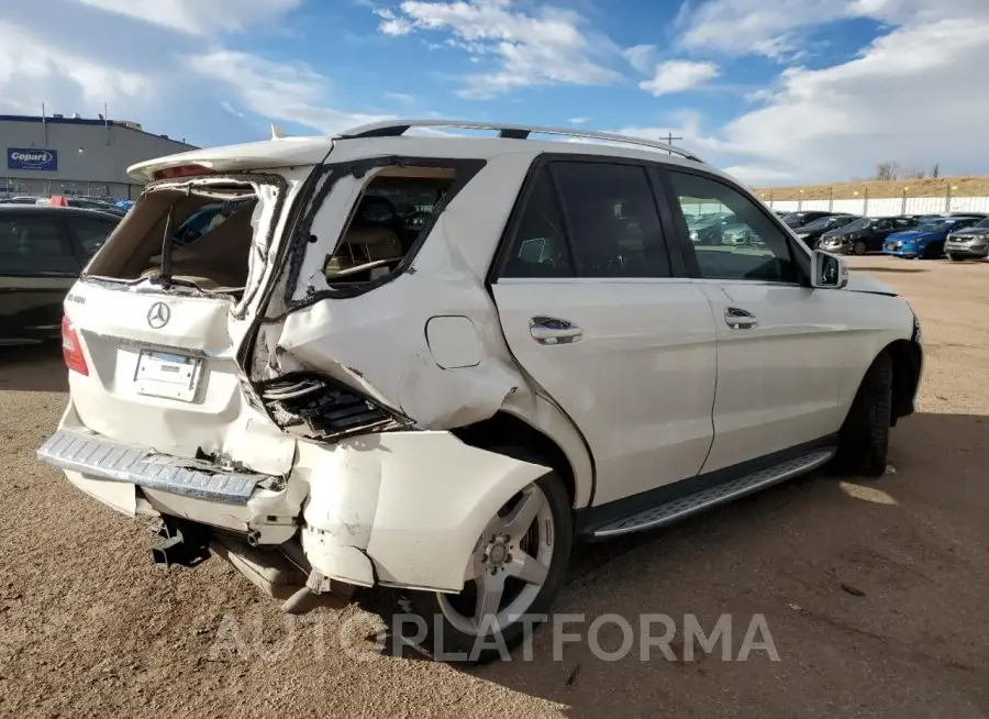 MERCEDES-BENZ ML 400 4MA 2015 vin 4JGDA5GB7FA517409 from auto auction Copart