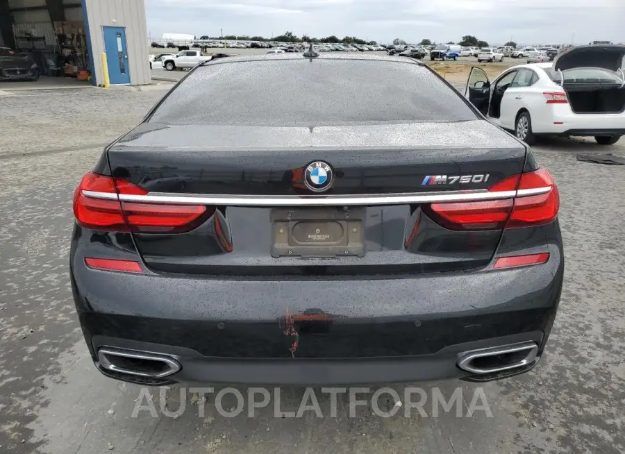 BMW 750 I 2016 vin WBA7F0C55GGM20582 from auto auction Copart