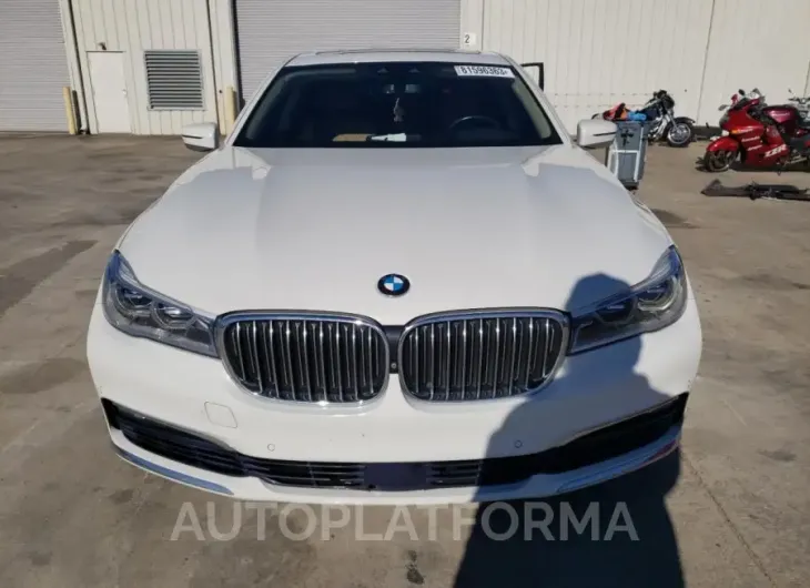 BMW 750 XI 2016 vin WBA7F2C53GG415893 from auto auction Copart