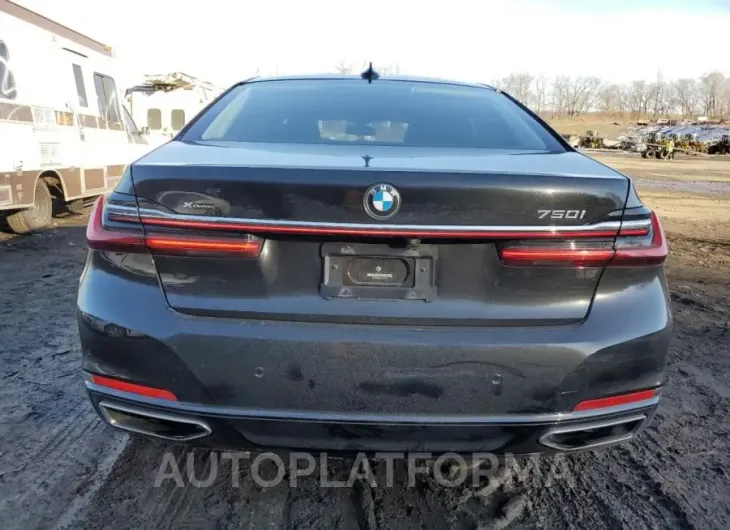 BMW 750 XI 2020 vin WBA7U2C04LGM27281 from auto auction Copart