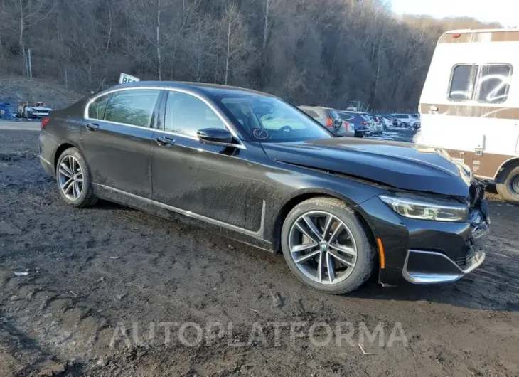 BMW 750 XI 2020 vin WBA7U2C04LGM27281 from auto auction Copart