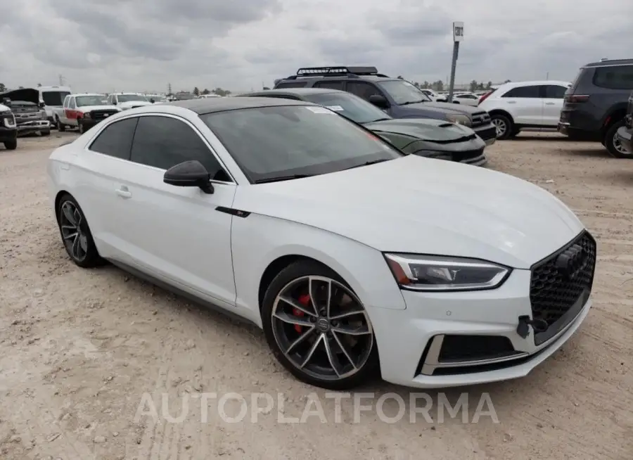 AUDI S5 PRESTIG 2018 vin WAUR4AF54JA010463 from auto auction Copart