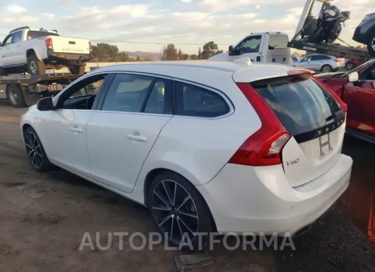 VOLVO V60 T5 PLA 2017 vin YV140MEM7H1354781 from auto auction Copart