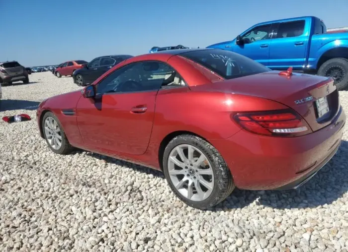 MERCEDES-BENZ SLC 300 2017 vin WDDPK3JAXHF144641 from auto auction Copart