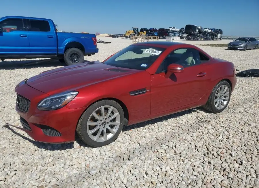 MERCEDES-BENZ SLC 300 2017 vin WDDPK3JAXHF144641 from auto auction Copart