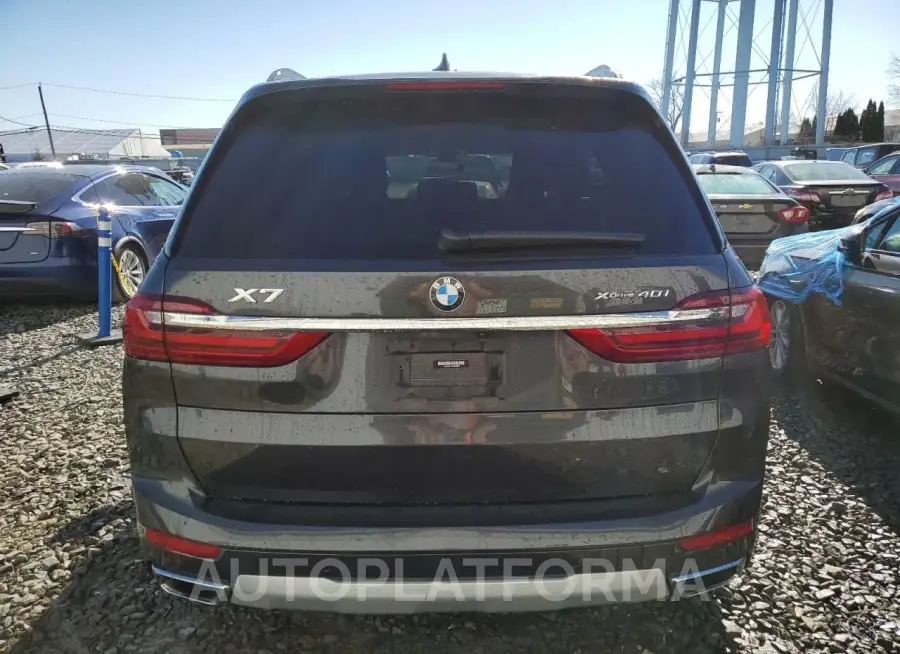 BMW X7 XDRIVE4 2021 vin 5UXCW2C01M9G89391 from auto auction Copart