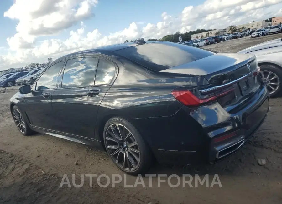 BMW 750 XI 2021 vin WBA7U2C05MCE61497 from auto auction Copart