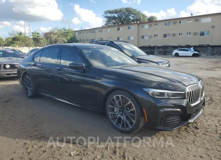 BMW 750 XI 2021 vin WBA7U2C05MCE61497 from auto auction Copart