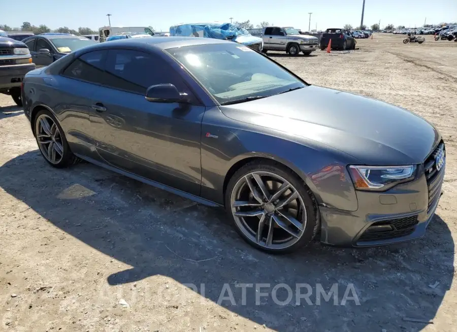 AUDI S5 PREMIUM 2016 vin WAUC4AFRXGA009898 from auto auction Copart