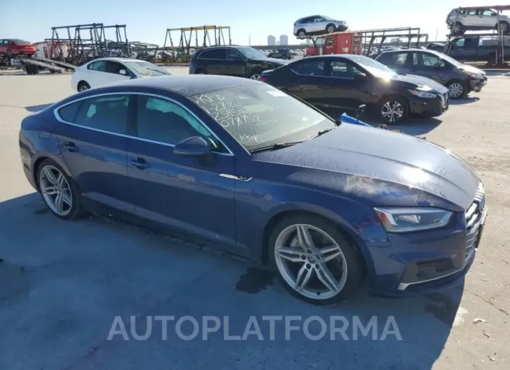 AUDI A5 PRESTIG 2018 vin WAUFNCF55JA078752 from auto auction Copart