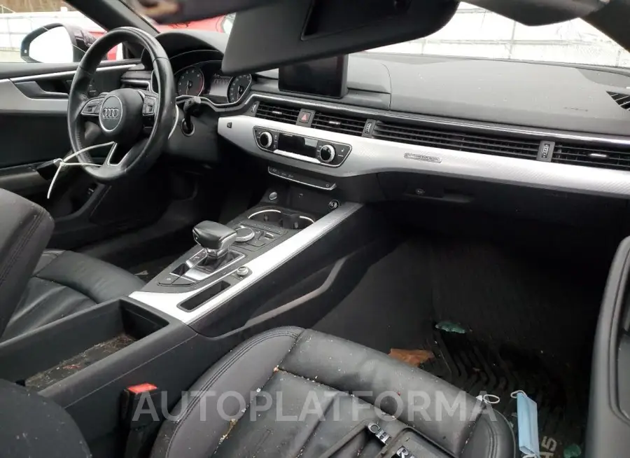 AUDI A5 PREMIUM 2018 vin WAUNNAF5XJA064684 from auto auction Copart