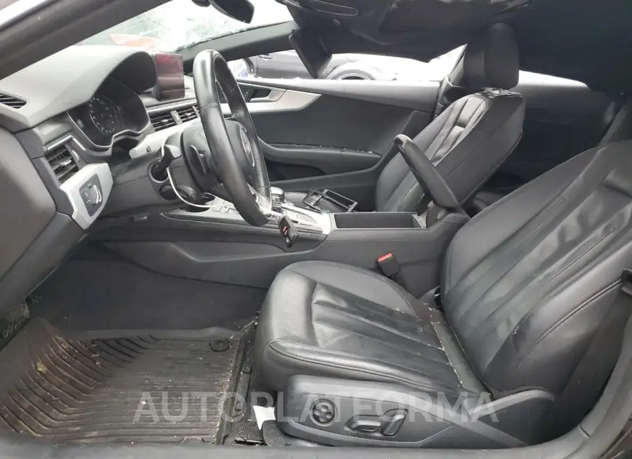 AUDI A5 PREMIUM 2018 vin WAUNNAF5XJA064684 from auto auction Copart