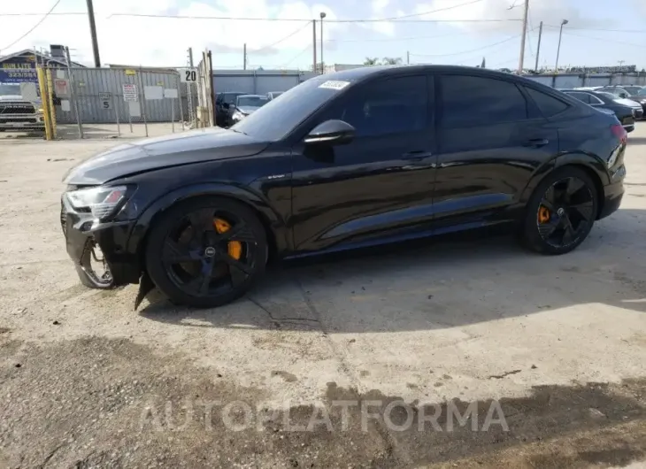 AUDI E-TRON SPO 2022 vin WA13AAGE8NB012338 from auto auction Copart