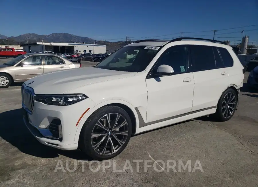 BMW X7 XDRIVE4 2021 vin 5UXCW2C04M9E54368 from auto auction Copart