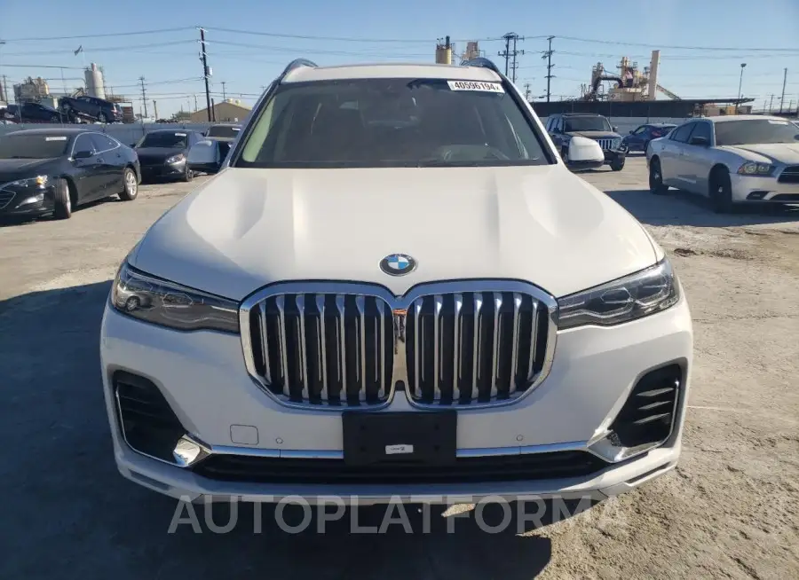 BMW X7 XDRIVE4 2021 vin 5UXCW2C04M9E54368 from auto auction Copart