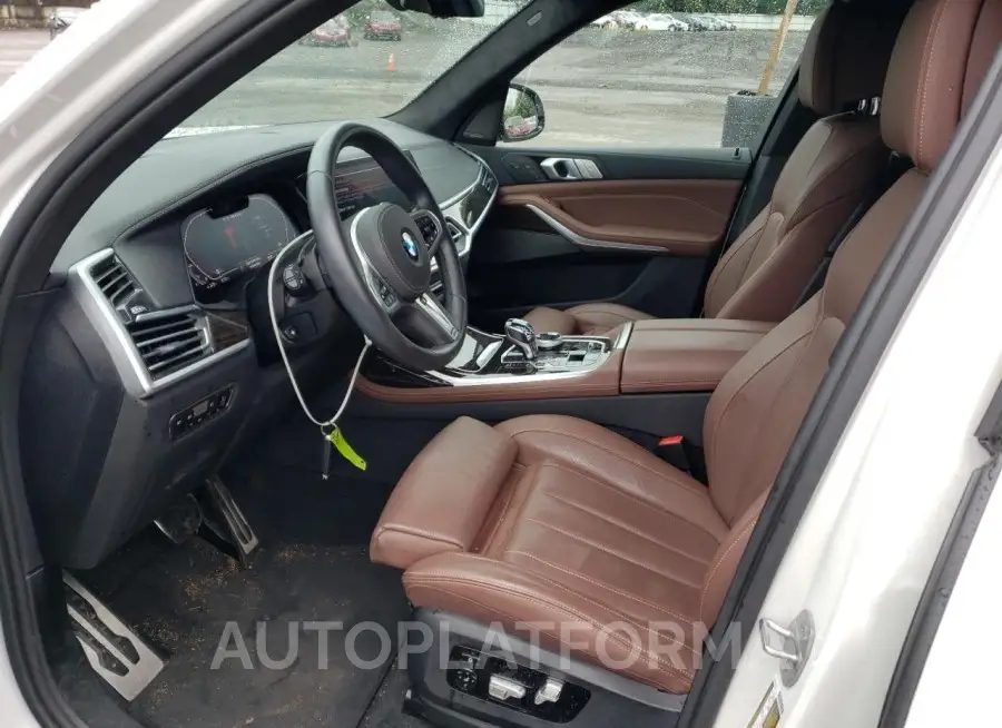 BMW X7 M50I 2020 vin 5UXCX6C06LLE35696 from auto auction Copart