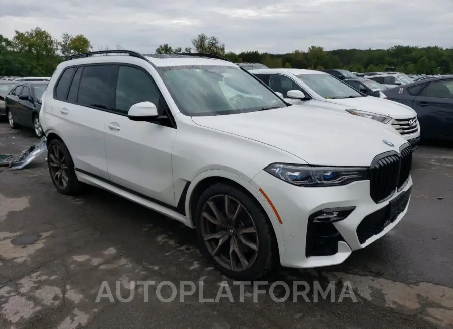 BMW X7 M50I 2020 vin 5UXCX6C06LLE35696 from auto auction Copart