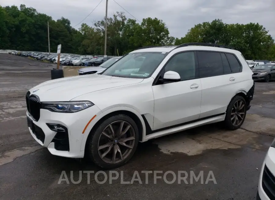 BMW X7 M50I 2020 vin 5UXCX6C06LLE35696 from auto auction Copart