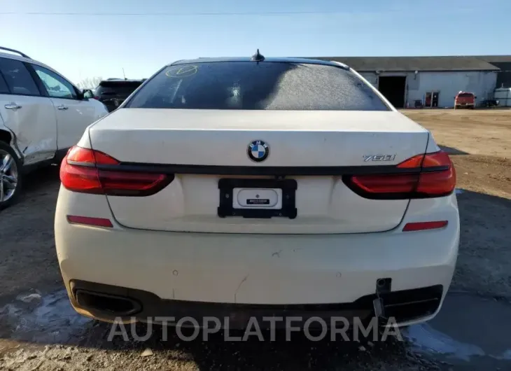 BMW 750 I 2017 vin WBA7F0C37HGM21698 from auto auction Copart