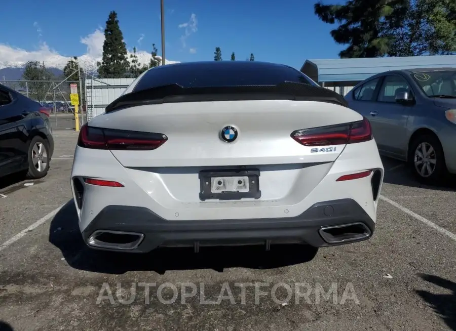 BMW 840I 2022 vin WBAGV2C08NCG88262 from auto auction Copart